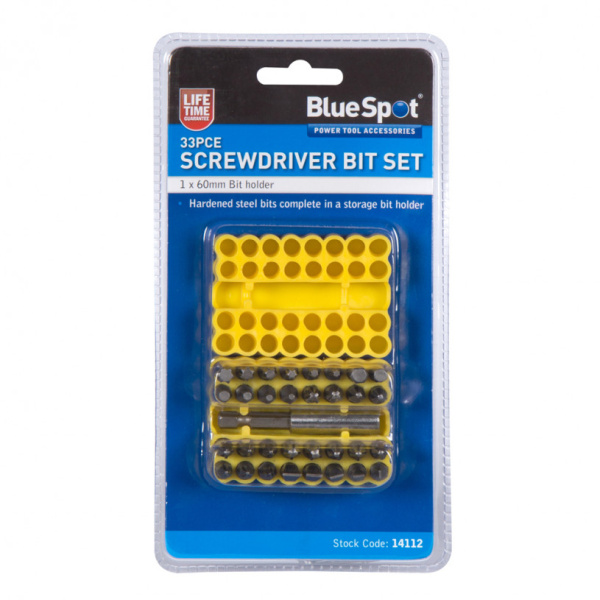 33 Piece Screwdriver Bit Set